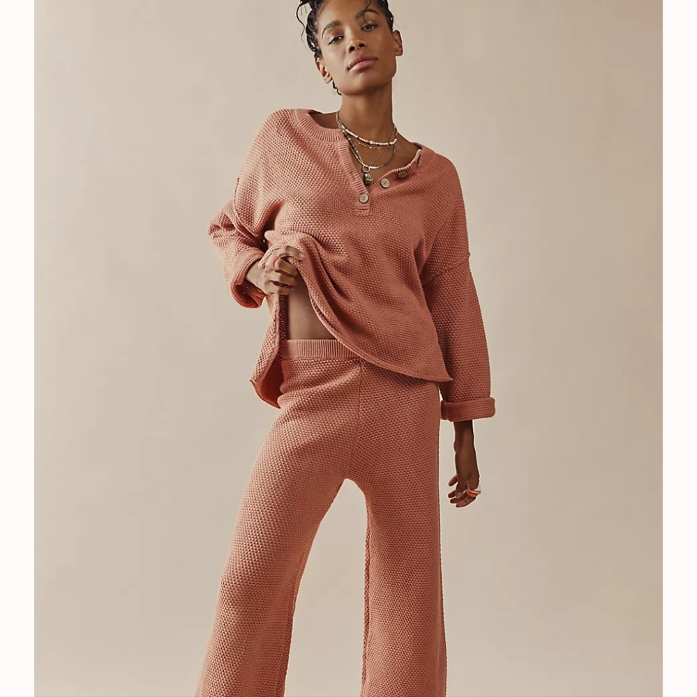 Free People Beach Knit Set